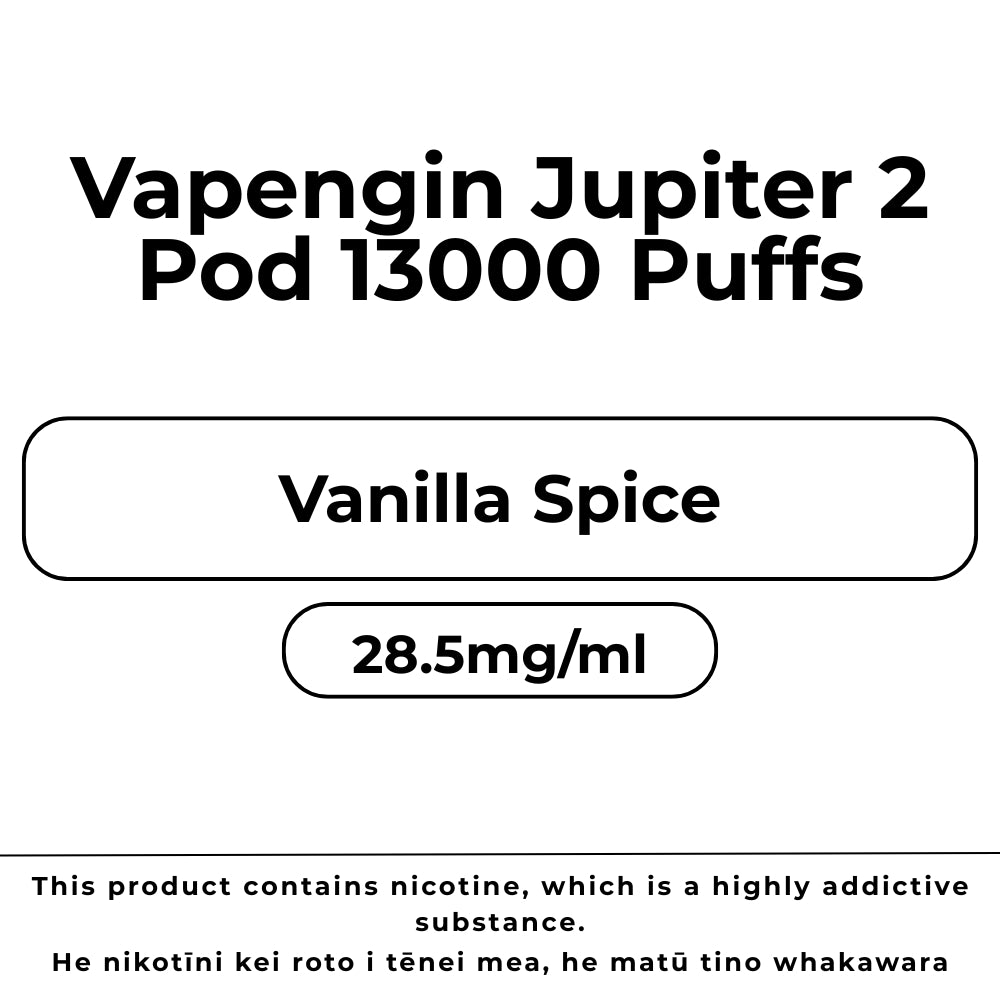 Vapengin Jupiter 2 Pod Vanilla Spice