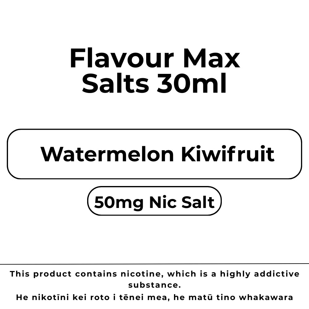 Flavour Max Salts 50mg Watermelon Kiwifruit