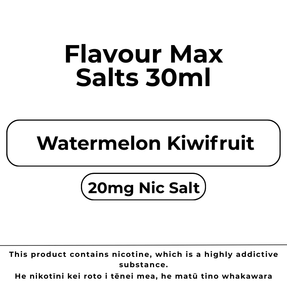 Flavour Max Salts 20mg Watermelon Kiwifruit
