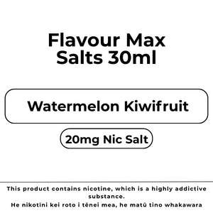 Flavour Max Salts 20mg Watermelon Kiwifruit