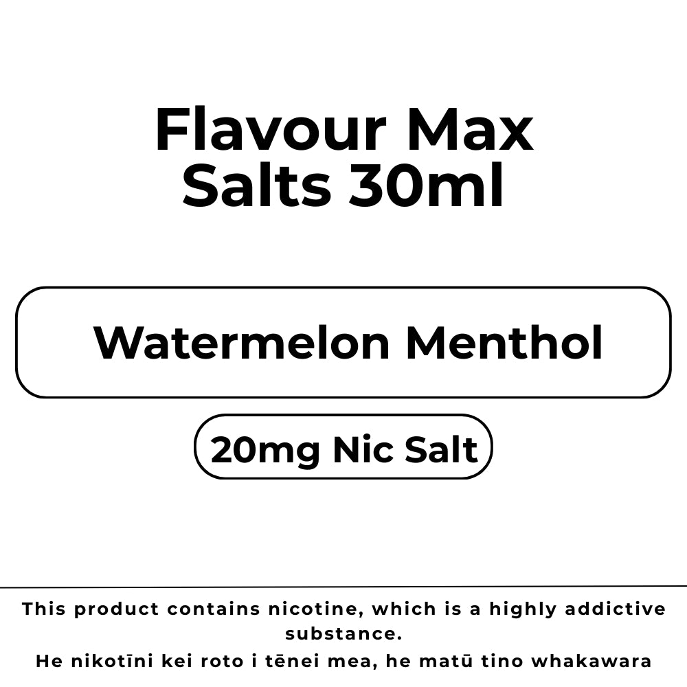 Flavour Max Salts 20mg Watermelon Menthol