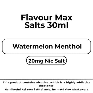 Flavour Max Salts 20mg Watermelon Menthol