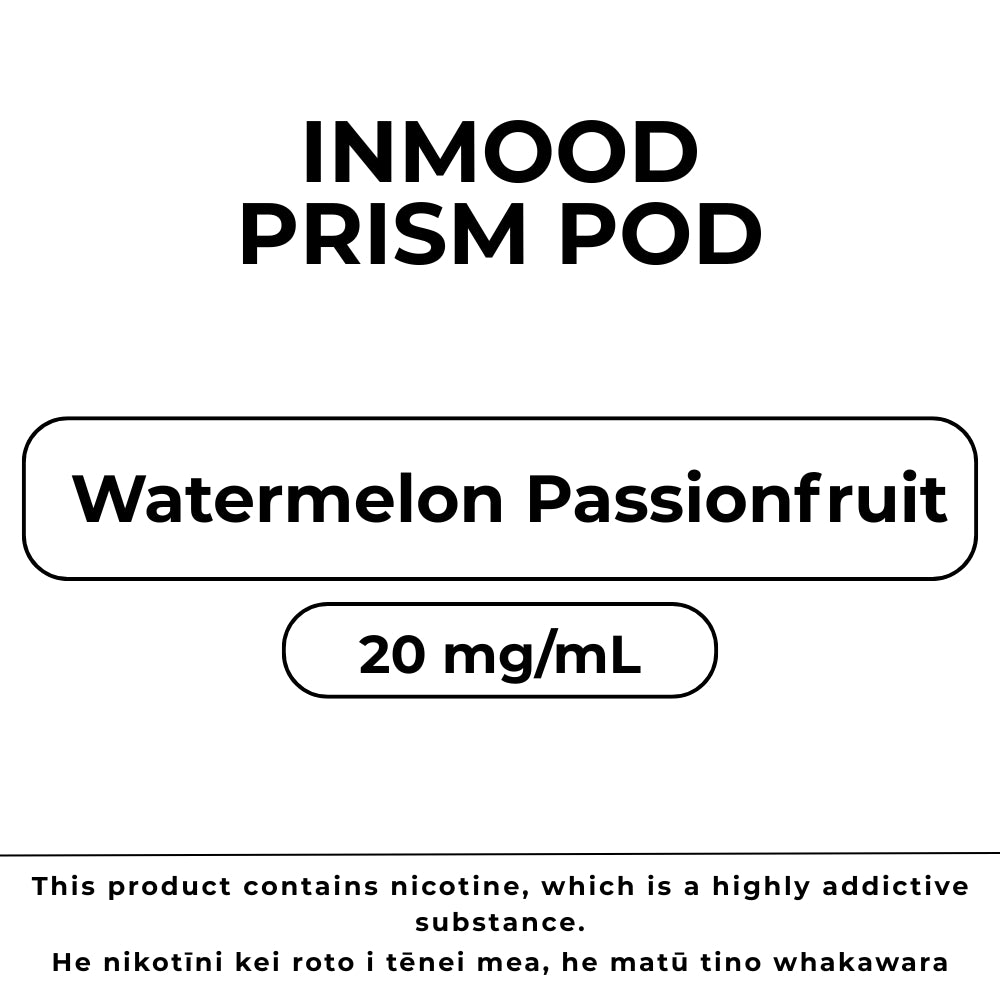 Inmood Prism Pod Watermelon Passionfruit