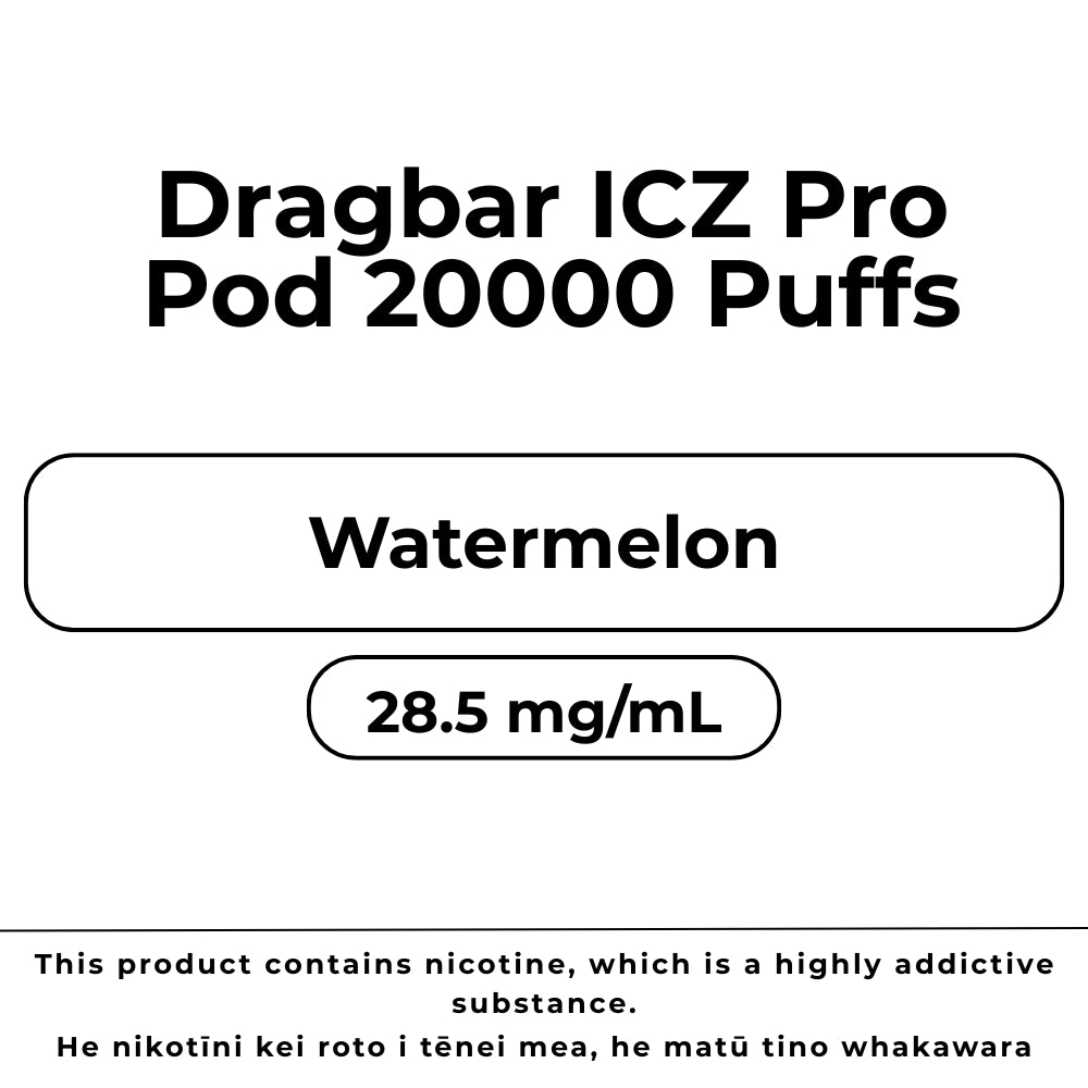 Dragbar ICZ Pro Pod Watermelon